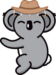 Cartoon Australian Koala