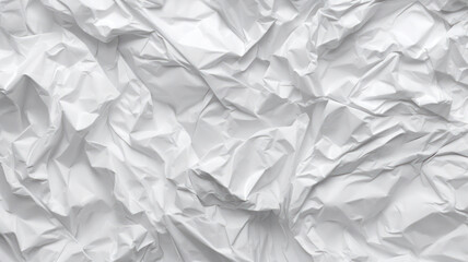 Obraz premium White paper with crumpled effect