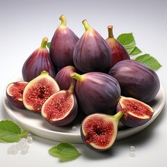 Fresh and juicy Aydin figs.