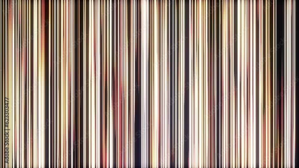 Poster beige cosmetics color lines creative design background loop. digital colorful vertical stripes backd