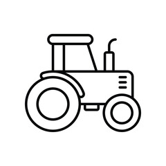 Tractor icon, Vector Stock illustration.