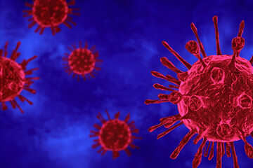 Danger germ virus or bacteria