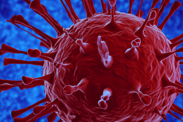 Danger germ virus or bacteria