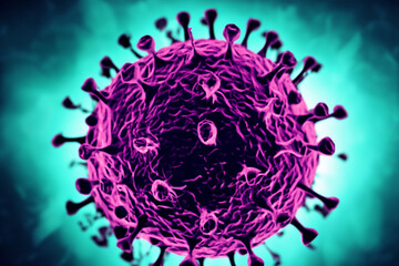 Danger germ virus or bacteria