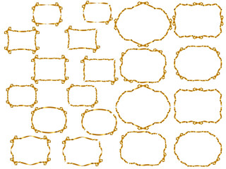 Fototapeta premium リボンF02-5羽緩