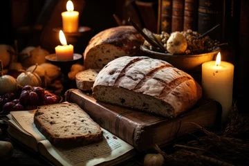 Foto op Plexiglas  fresh bread  © PinkiePie