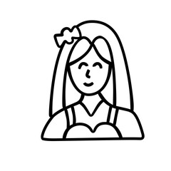 Wedding icon vector 