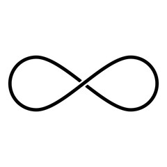 Infinity Mark. Unlimited mark. Loop. Vector.