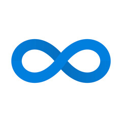 Modern infinite icon. Infinity icon. Vector.