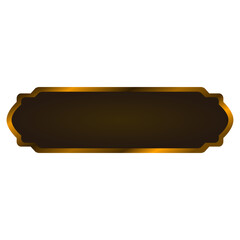 illustration of a luxury label