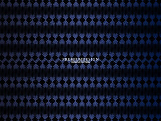 Fototapeta premium Premium background design with diagonal dark blue stripes pattern. Vector horizontal template for digital lux business banner, contemporary formal invitation, luxury voucher, prestigious gift certific