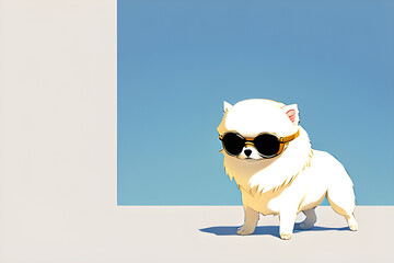 pomeranian, Generative AI, 생성형, 인공지능,