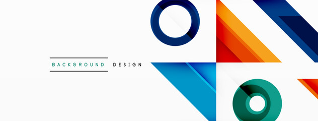 Circle minimal abstract background. Design for wallpaper, banner, background, landing page, wall art, invitation, prints, posters