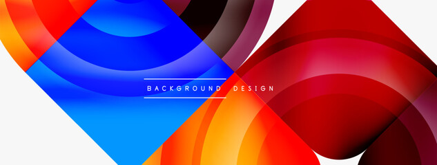 Circle abstract background. Wallpaper, banner, background, landing page, wall art, invitation, print, poster