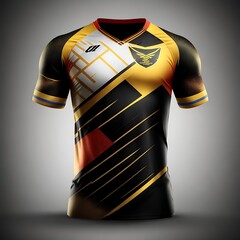 Sports t-shirt jersey design concept