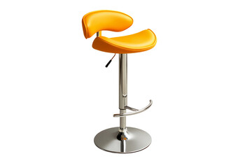 Bar stool. isolated object, transparent background