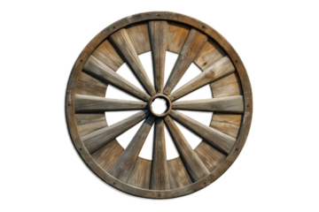 Cartwheel. isolated object, transparent background