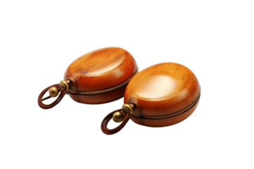 Castanets. transparent background
