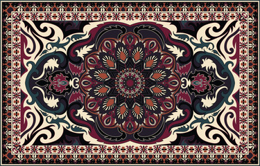 persian carpet decorative elements arabic decorative rugs Beautiful designs for rugs, tapis, yoga mats.