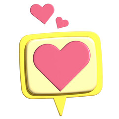 heart icon 3D