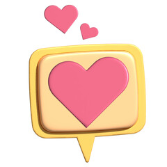 heart icon 3D