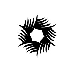Luxury flower logo Universal