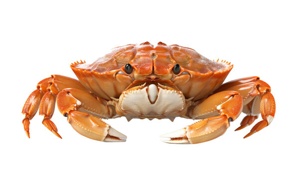 crab on white HD 8K wallpaper Stock Photographic Image