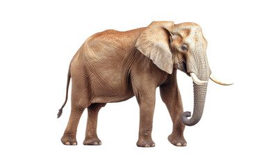 Obraz premium view of an elephant HD 8K wallpaper Stock Photographic Image