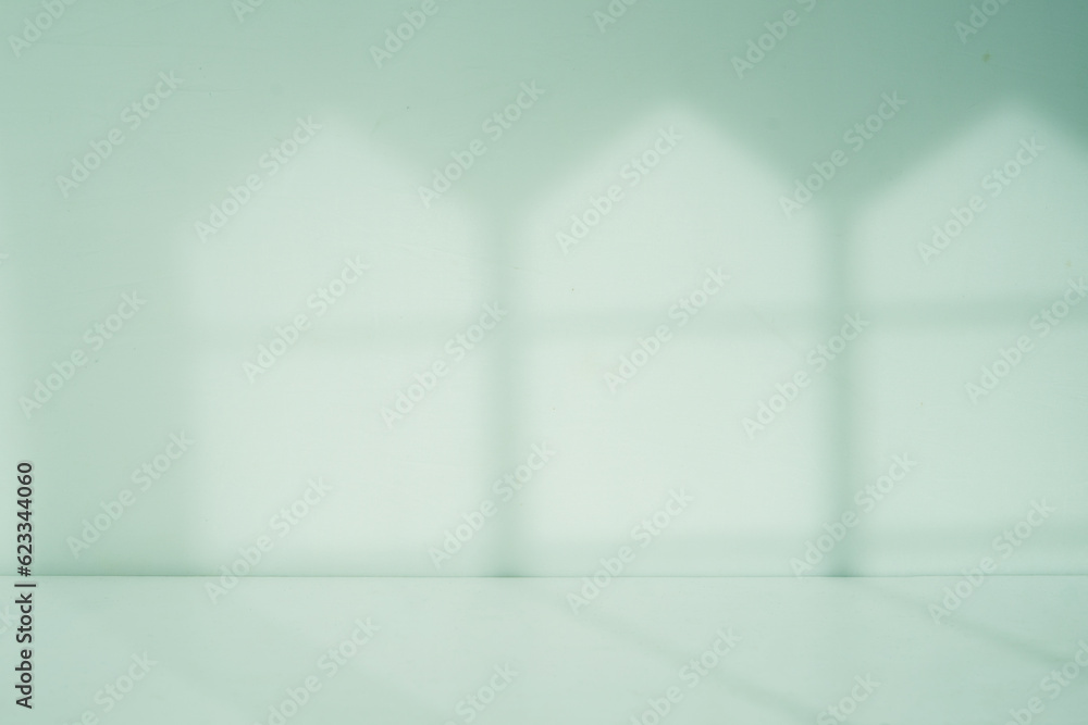 Poster Minimalist studio display with window shadow
