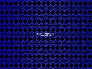 Premium background design with diagonal dark blue stripes pattern. Vector horizontal template for digital lux business banner, contemporary formal invitation, luxury voucher, prestigious gift certific