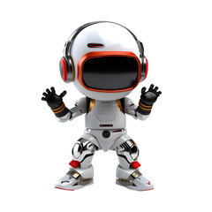 Little robot dancing, hip hop dance moves crazy dance