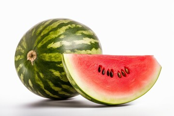 Ripe watermelon vitamin. Generate Ai