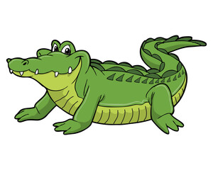 Fototapeta premium crocodile vector illustration