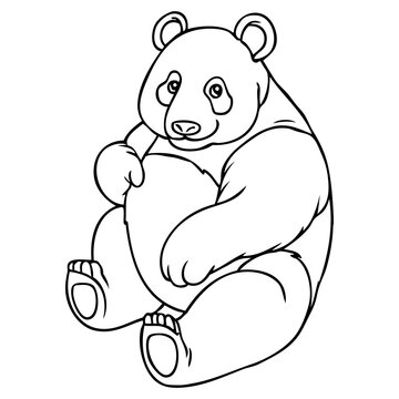 panda sketch illustration