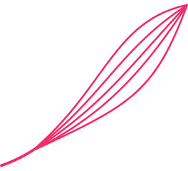 Floral Pattern Linear Element