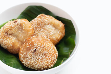 Sesame balls (Kai Hong). Thai dessert