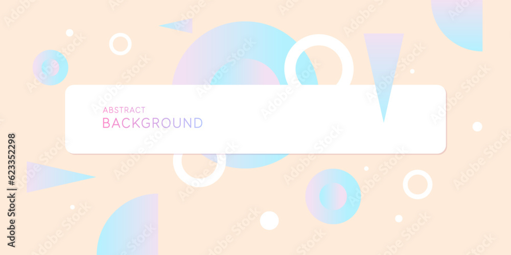 Poster abstract background with simple elements. an image with a composition of geometric elements and shap