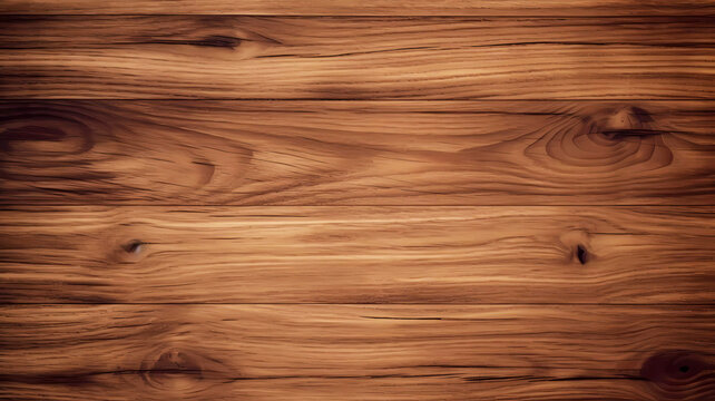 Brown wooden background. Generative ai design.