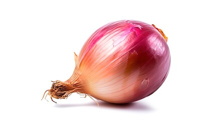 red onion isolated on white
