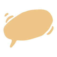 speech bubble element