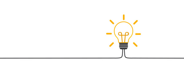 The light bulb is full of creative ideas And creative thinking, analytical thinking for processing. Light bulb icon. ideas symbol illustration. Isolated on white background. Vector