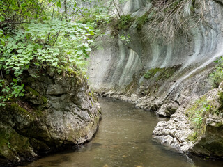 Banita gorge ( Cheile Banitei ), near Petrosani city, Hunedoara county, Romania
