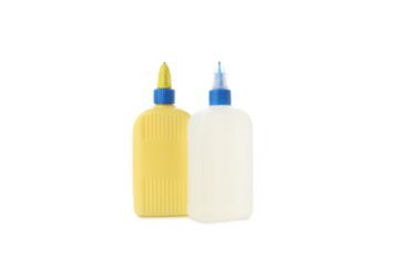 PNG, glue with copy space isolated on white background