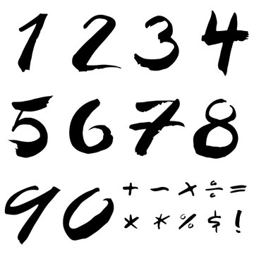 Brush number