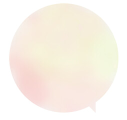 水彩風　淡い　まだら模様　グラデーション　ふきだし