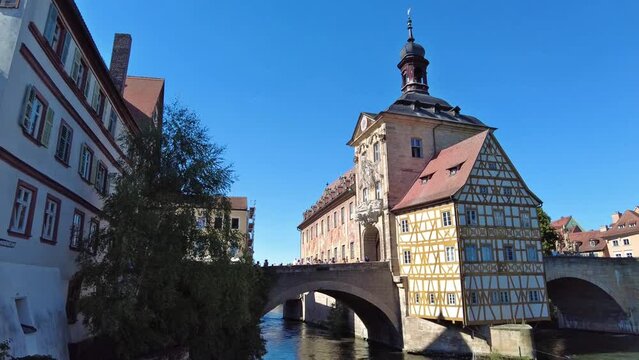Bamberg, Deutschland: Das alte Rathaus
