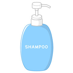 シャンプーボトルのイラスト