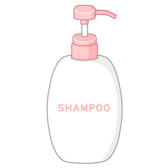 シャンプーボトルのイラスト