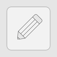 Pencil icon design vector
