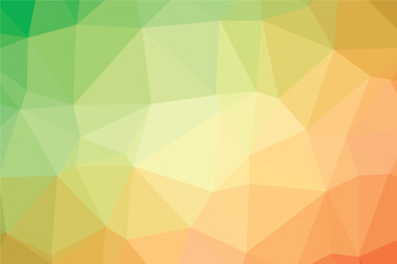 Multicolor polygon pattern. Low poly design
